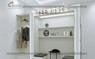 Thiết kế phòng livestream Teeworld, Tân Bình